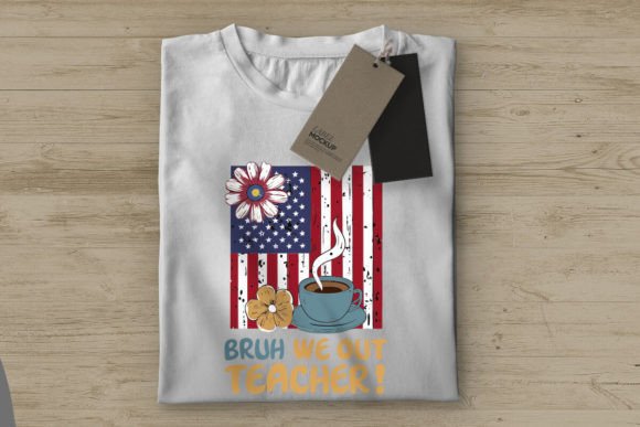 Bruh We Out Teacher: A Patriotic Coffee Design Review