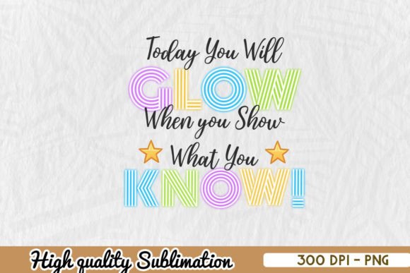 Funny Test Day Mode on Teacher PNG: Graphics for Crafts