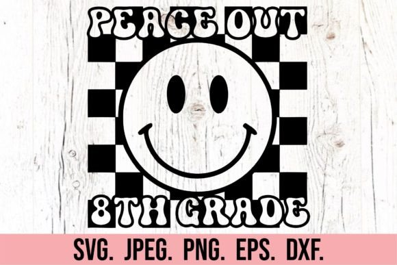Graphics for Crafts: Peace out 8th Grade Review
