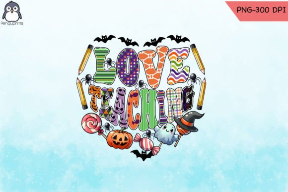 Halloween Teacher PNG for Crafts & Graphics