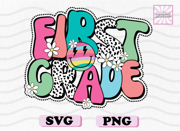 Retro School Dalmatian Graphics for Crafts