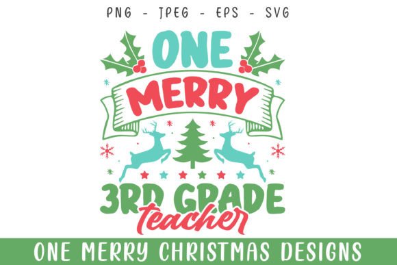 Reviewing One Merry 3rd Grade Teacher Christmas Design