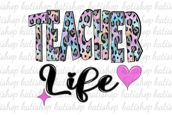 Reviewing Teacher Life Leopard Glitter Sublimation