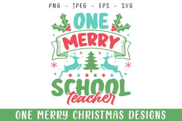 Teacher Christmas Graphics for Crafts