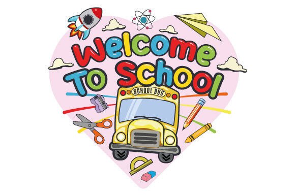 Welcome to School Graphics for Crafts